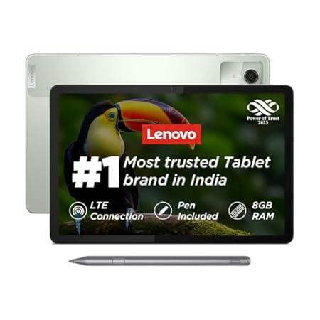 Lenovo Tab M11 with Pen| 4G (LTE) + Wi-Fi | 8 GB RAM, 128 GB ROM (Expandable Upto 1 TB)| 11 Inch Screen, 90 Hz Refresh Rate| Quad Speaker with Dolby Atmos| 13 MP Rear Camera| Google Kids Space, Green,Lenovo Tab M11 with Pen| 4G (LTE) + Wi-Fi | 8 GB RAM, 128 GB ROM (Expandable Upto 1 TB)| 11 Inch Screen, 90 Hz Refresh Rate| Quad Speaker with Dolby Atmos| 13 MP Rear Camera| Google Kids Space, Green
